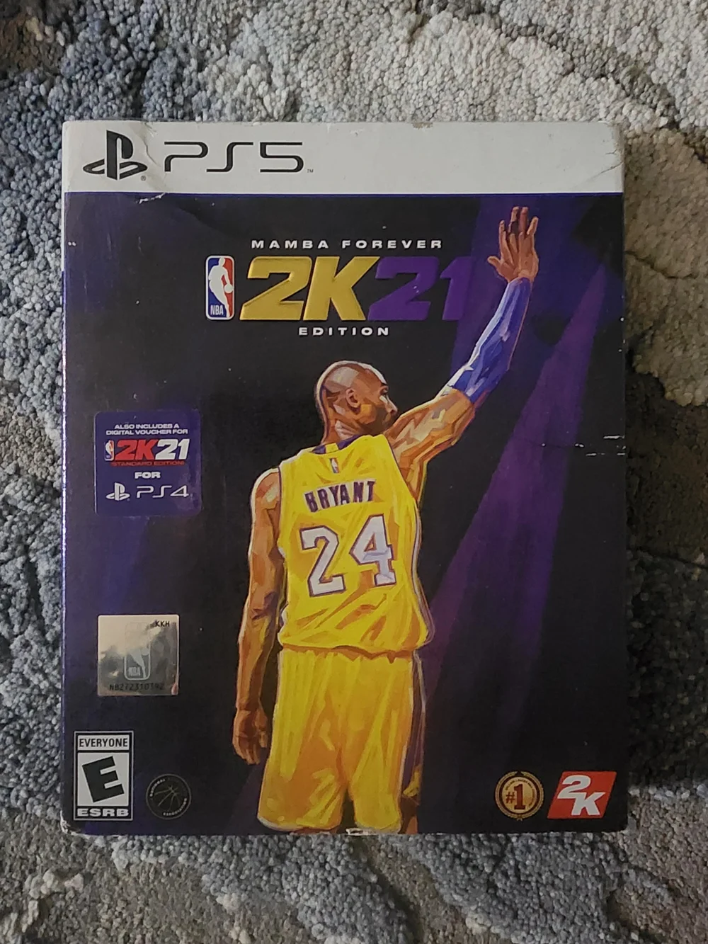 NEW NBA 2K21 Mamba Forever Edition PS5 Kobe Bryant